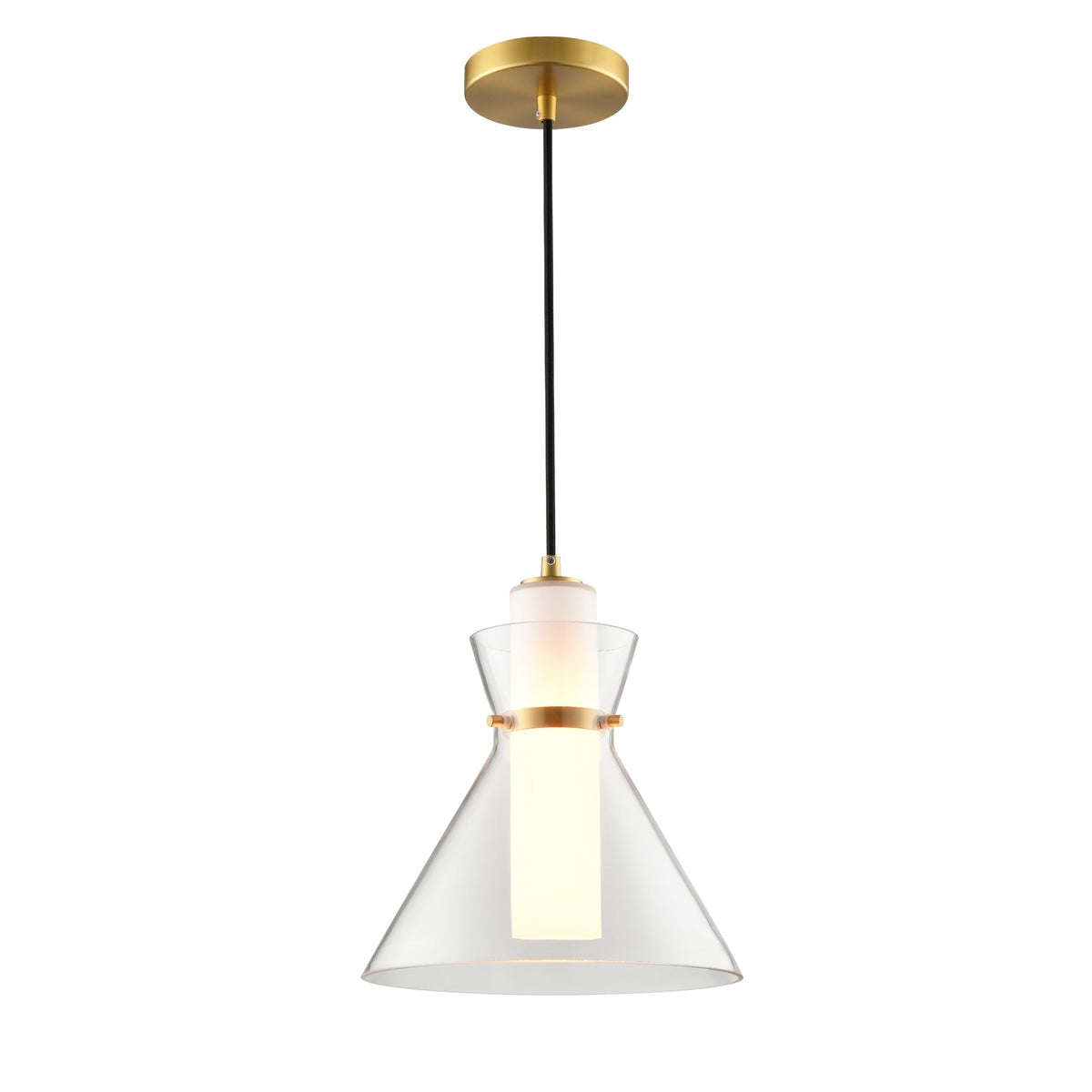 Bliss Pendant — Aged Brass — product image 1
