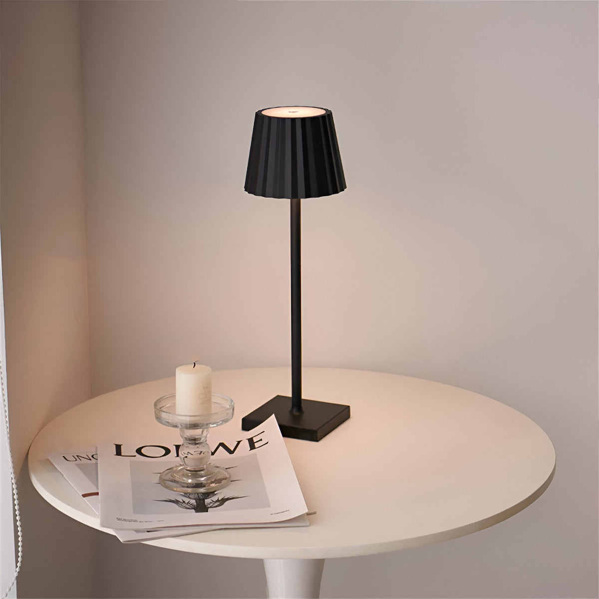 LaminaTouch Dimmable Cordless Rechargeable LED Table Lamp — product image 7