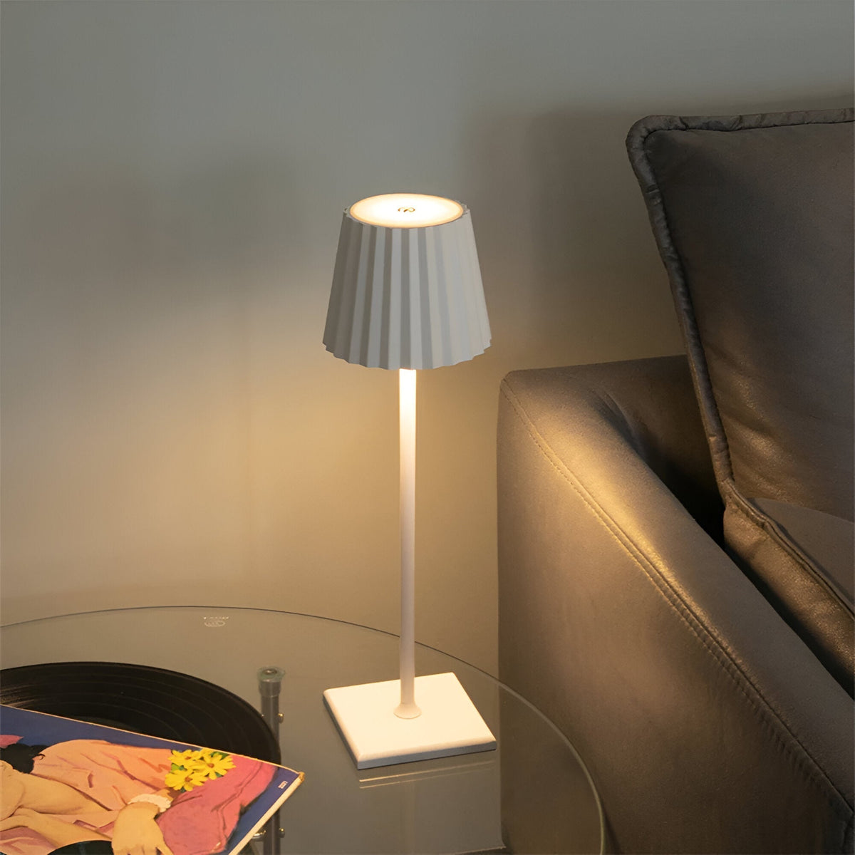 LaminaTouch Dimmable Cordless Rechargeable LED Table Lamp — product image 8