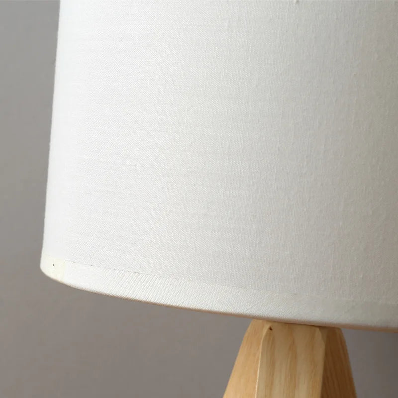 WoodAura | Modern wooden table lamp