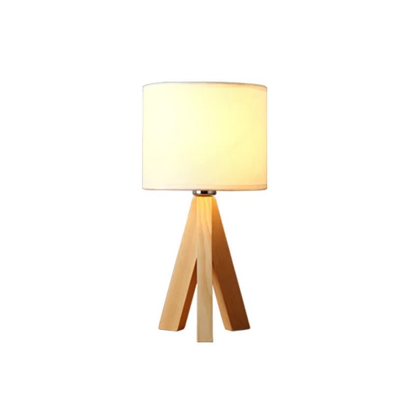 WoodAura | Modern wooden table lamp