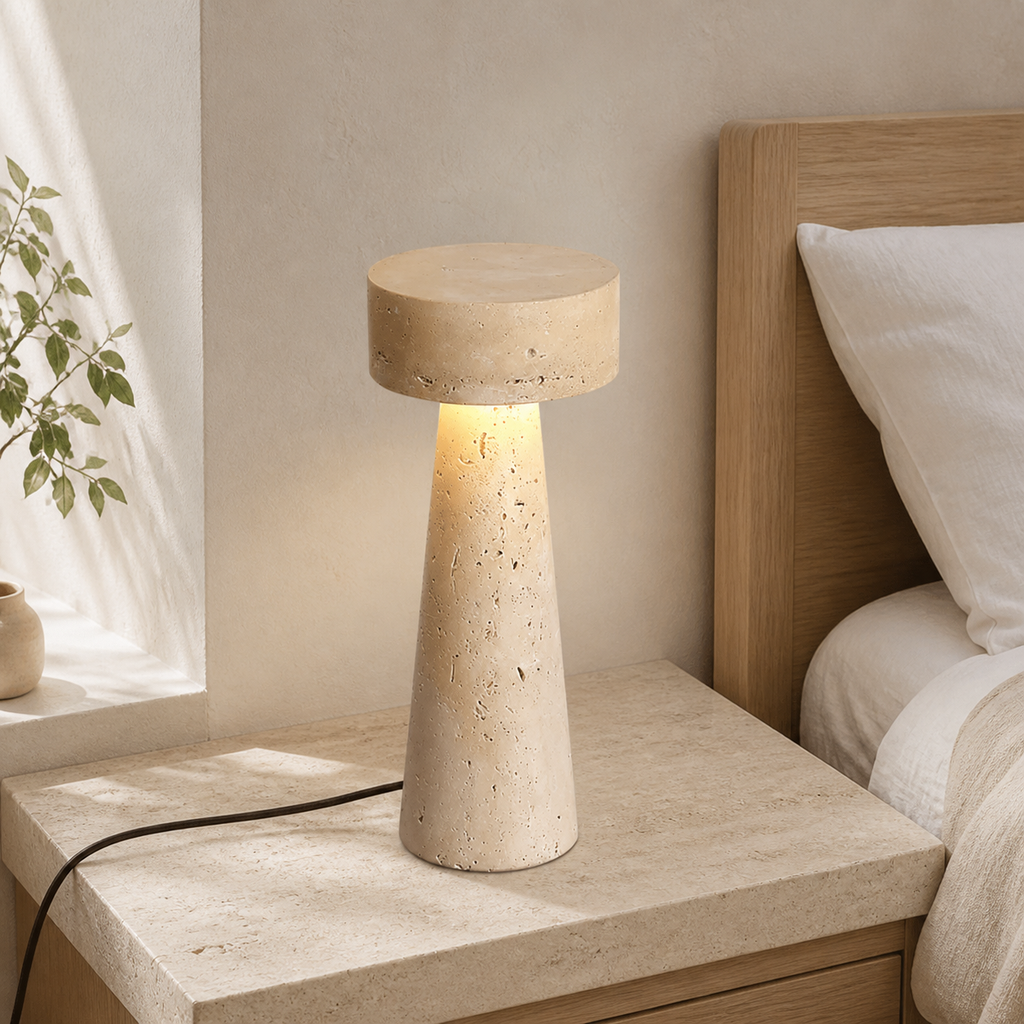 AulusEterna Travertin | Table Lamp