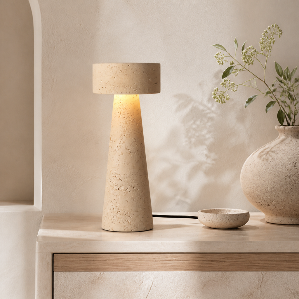 AulusEterna Travertin | Table Lamp