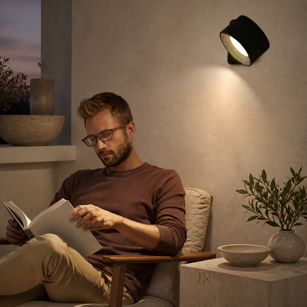 FlexiLamp 2.0 | Cordless Rechargeable 360° Wall Light