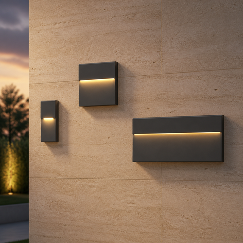 BeseGlow | Square LED Outdoor Wall Light