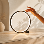 LightCircle minimalist table lamp